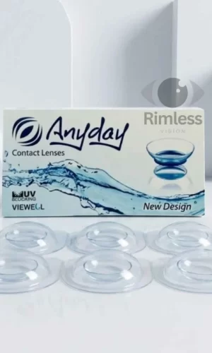 Lentes formulados Hidrogel de Methafilcon x6 lentillas