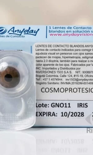 Lente Cosmoprotesico Iris 2